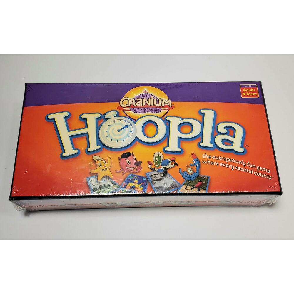 Hoopla Card Game by Cranium 2004 Edition Factory Sealed Box